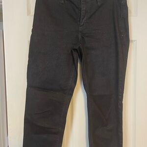 White House Black Market Black Straight Leg Jeans
